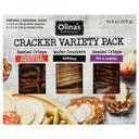 Olinas Bakehouse Cracker - Variety Pack, 10.9 Ounce -- 7 per case