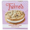Thelmas Vanilla Ice Cream with Chocolate Chip Cookies, 16 Fluid Ounce -- 6 per case