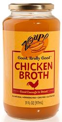 Zoup Good Really Chicken Broth, 31 Ounce -- 6 per case