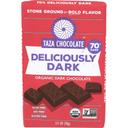 Taza Organic Deliciously Dark Chocolate Bar, 2.5 Ounce -- 10 per case