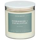 Calyan Wax Evergreen Plus Eucalyptus Scented Soy Candle, 8.8 Ounce
