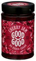Good Good No Added Sugar Cherry Jam, 12 Ounce -- 6 per case