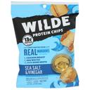 Wilde Snacks Wilde Sea Salt and Vinegar Protein Chips, 5.4 Ounce -- 8 per case