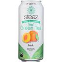 Steaz Peach Iced Green Tea, 16 Ounce -- 12 per case