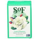 South Of France Lush Gardenia Triple Milled Bar Soap, 6 Ounce -- 3 per case