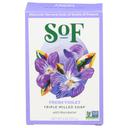 South of France Fresh Violet Triple Milled Bar Soap, 6 Ounce