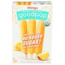 Goodpop Organic Mango No Added Sugar Fruit Bar, 1.65 Ounce -- 48 per case