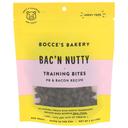 Bocces Bakery Bac N Nutty Training Bites Dog Treats, 6 Ounce -- 12 per case