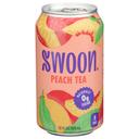 Swoon Zero Sugar Peach Iced Tea, 12 Fluid Ounce -- 12 per case