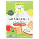 Artisan Tropic Organic Grain Free Tomato Herb Crackers, 4.25 Ounce -- 6 per case