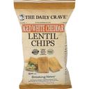 The Daily Crave Aged White Cheddar Lentil Chips, 4.25 Ounce -- 8 per case