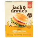 Jack and Annies Crispy Jack Patties, 9 Ounce -- 8 per case