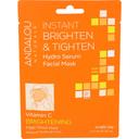 Andalou Naturals Instant Brighten and Tighten Hydro Serum Facial Mask, 0.6 Fluid Ounce -- 6 per case