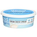 Good Culture Pasture Raised Probiotic Plain Cream Cheese Spread, 7 Ounce -- 6 per case