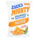 Zacks Mighty Organic Nacho Tortilla Chips, 9 Ounce -- 9 per case