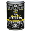8 Track Foods Organic Dark Red Kidney Beans, 15 Ounce -- 12 per case