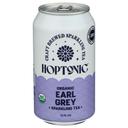 Hoptonic Organic Earl Grey Sparkling Black Tea, 12 Fluid Ounce -- 12 per case