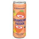 Wild Wonder Strawberry Passion Sparkling Drink, 12 Fluid Ounce -- 12 per case