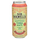 Sir Inkwells Blood Orange and Mango Adaptogen Yerba Mate, 16 Fluid Ounce -- 12 per case