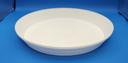 Lesko High Impact Styrene White Round Serving Tray, 13 Inch -- 10 per case