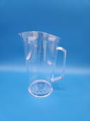 Lesko Clear Crystal Styrene Pitcher, 32 Ounce -- 24 per case