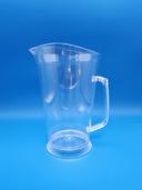 Lesko Clear Crystal Styrene Pitcher, 60 Ounce -- 12 per case