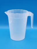 Lesko Natural Polypropylene Stackable Pitcher, 64 Ounce -- 42 per case
