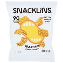 Snacklins Nacho Plant Crisps, 0.9 Ounce -- 12 per case