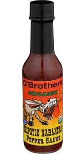O Brothers Organic Chipotle Habanero Pepper Sauce, 5 Ounce