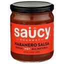 Saucy Gourmet Hot Habanero Salsa, 15.5 Ounce -- 6 per case