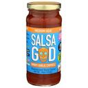 Salsa God Medium Heat Smoky Garlic Chipotle Salsa, 16 Ounce -- 6 per case