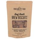Portland Pet Food Beef Broth Brew Biscuits Dog Treats, 5 Ounce -- 6 per case