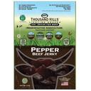 Thousand Hills Lifetime Grazed Grass Fed Pepper Beef Jerky, 2 Ounce -- 12 per case