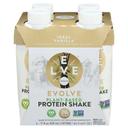 Evolve Ideal Vanilla Protein Shake, 11 Ounce - 4 count per pack -- 3 packs per case