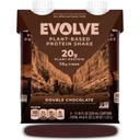 Evolve Classic Chocolate Protein Shake, 11 Ounce - 4 count per pack -- 3 packs per case