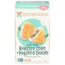 Konscious Plant-Based Roasted Corn and Poblano Onigiri, 7.2 Ounce -- 8 per case