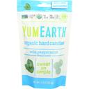 YumEarth Organic Wild Peppermint Candy Drop, 3.3 Ounce -- 6 per case