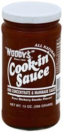 Woodys Cook-in Sauce, 13 Ounce -- 6 per case