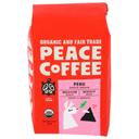 Peace Organic Peruvian Blend Medium Roast Whole Bean Coffee, 12 Ounce -- 6 per case