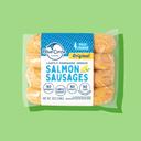 Blue Circle Foods Original Salmon Sausage, 12 Ounce -- 18 per case