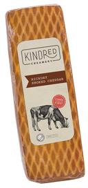 Kindred Creamery Hickory Smoked Cheddar Cheese Loaf, 5 Pound -- 2 per case.