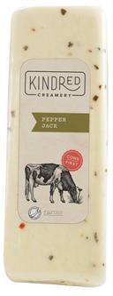 Kindred Creamery Pepper Jack Cheese Loaf, 5 Pound -- 2 per case.