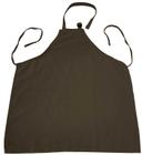 Intedge Brown Poly/Cotton Adjustable D Ring Apron with 2 Pockets 