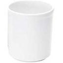 Cal-Mil White 16 Ounce Round Melamine Condiment Jar, 4 inch Dia x 4.5 inch Height