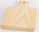 American Metalcraft Heavy Rubber Wood Bread Board, 8 1/16 x 8 inch