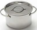 American Metalcraft Stainless Steel Mini Pot with Lid, 14 Ounce