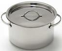 American Metalcraft Stainless Steel Mini Pot with Lid, 24 Ounce