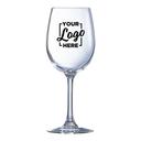 Arcoroc Grand Vin Krysta Wine Glass, 16.5 Ounce Capacity With Custom Logo -- 144 per case