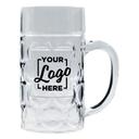 HOWW German Beer Mug with Handle, 0.5 Liter Capacity -- 48 per case