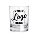 BGD Promo Double Old Fashioned Rocks Glass, 13.5 Ounce Capacity With Custom Logo -- 144 per case.